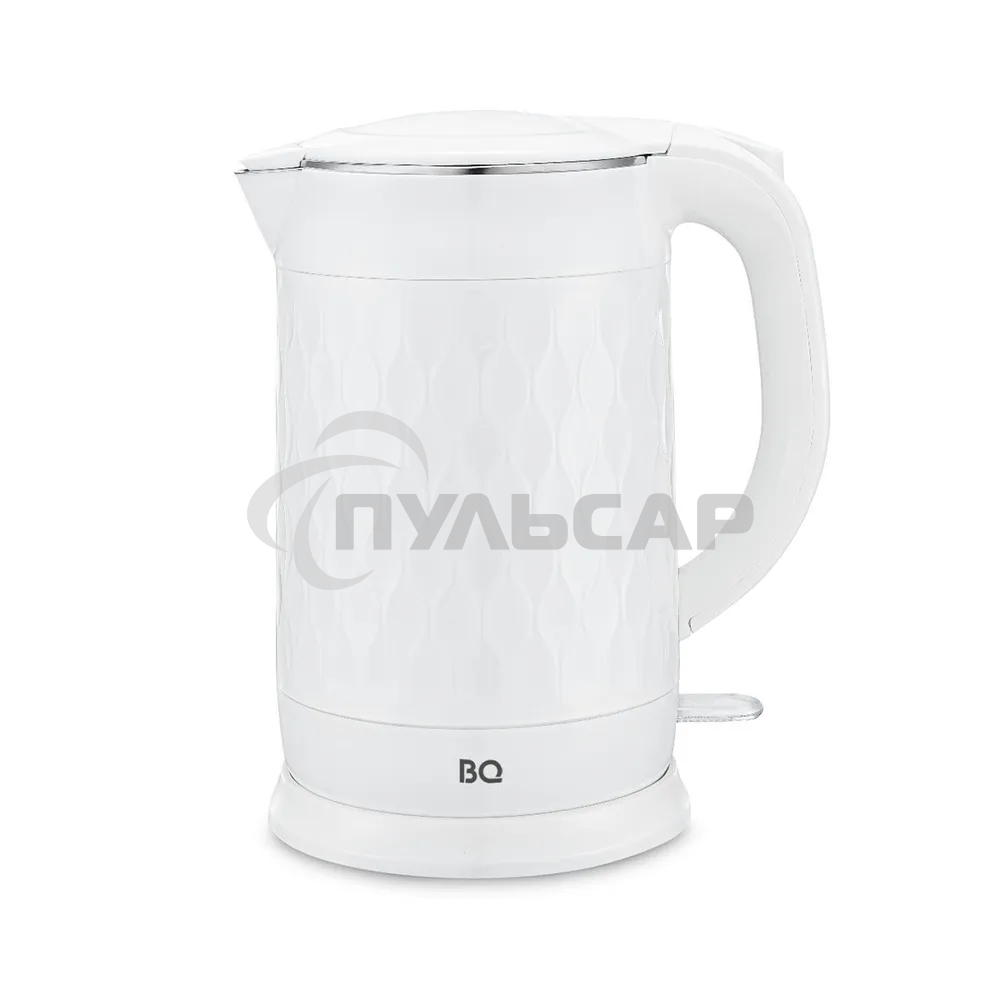 Чайник электрический BQ KT1715P белый. Мощность:1800 Вт, Объем 1,7л