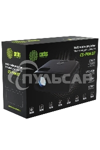 Проектор Cactus CS-PRM.07B.Full HD LCD 3200Lm LS 320Lm ANSI (1920x1080) 1500:1 ресурс лампы:30000часов 1xUSB typeA 3xHDMI 1.16кг
