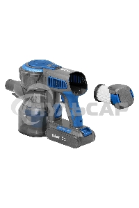 Пылесос вертикальный BBK BV3001 синий/серый, питание от аккумулятора, 150 Вт, уборка сухая, пылесборник 0.8 л, работа от АКБ max 30 мин