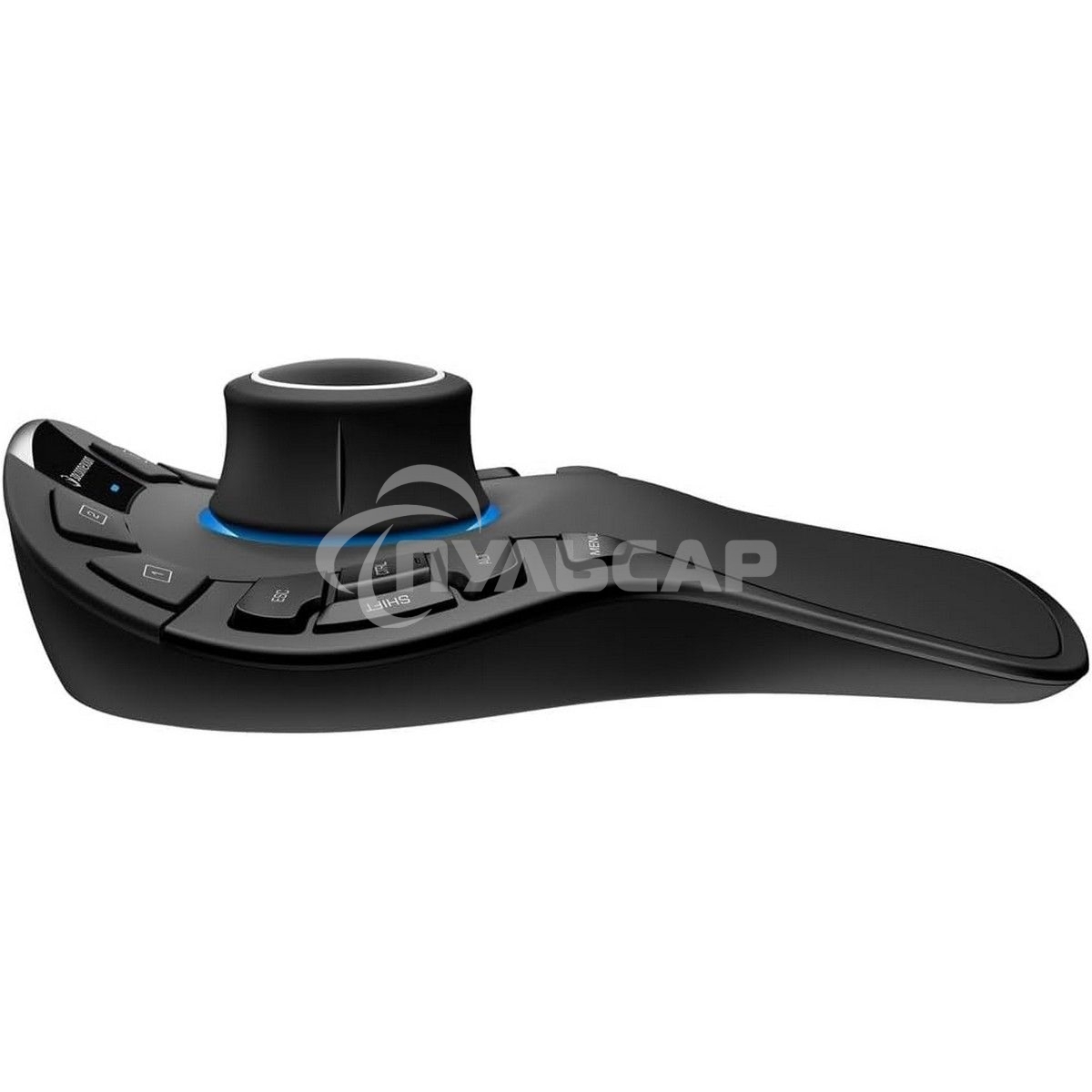 Мышь беспроводная/проводная 3DConnexion SpaceMouse Pro Wireless (3DX-700119) черный, радиоканал, Bluetooth, USB, кнопки - 15