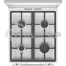 Плита комбинированная Gorenje GK5C42WF-B белый, конфорок 4 газовых, духовка 70 л, 50 см x 85 см x 59.4 см