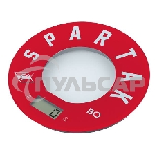Весы кухонные BQ KS1007 Spartak, красный/рисунок