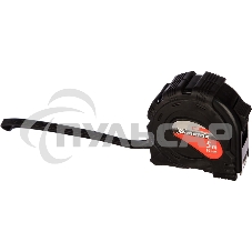 Рулетка Matrix 5мх19мм обрезиненный корпус, черный