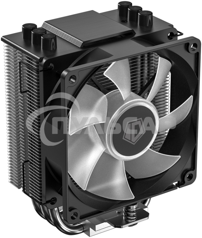 Кулер для процессора ID-COOLING SE-903-XT FRGb черный 92мм алюминий/медь 2200rpm 26db 4-pin 130W 123мм