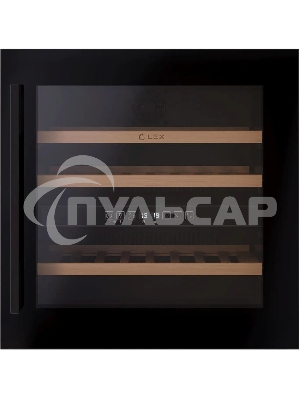 Винный шкаф LEX LWD6036BL dual zone 1-нокамерн. черный стекло (CHAT500007)