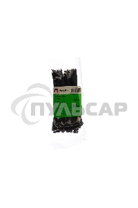 Стяжки нейлоновые Fortisflex 49410 КСС 4*150 (ч) (100шт.)