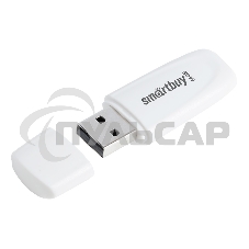 Флешка USB Smartbuy R/W (SB064 Gb2SCW) UFD 2.0 064 Gb,Scout White белый