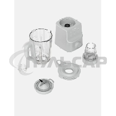 Блендер стационарный Tuvio TSB03MCG со стеклянной чашей и кофемолкой, серый