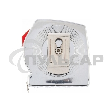 Рулетка Matrix Chrom, 3 м x 13 мм, хромированный корпус Marix
