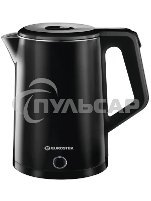 Чайник электрический Eurostek EEK-3030, 2 л, Черный технология двухслойного корпуса COOL TOUCH