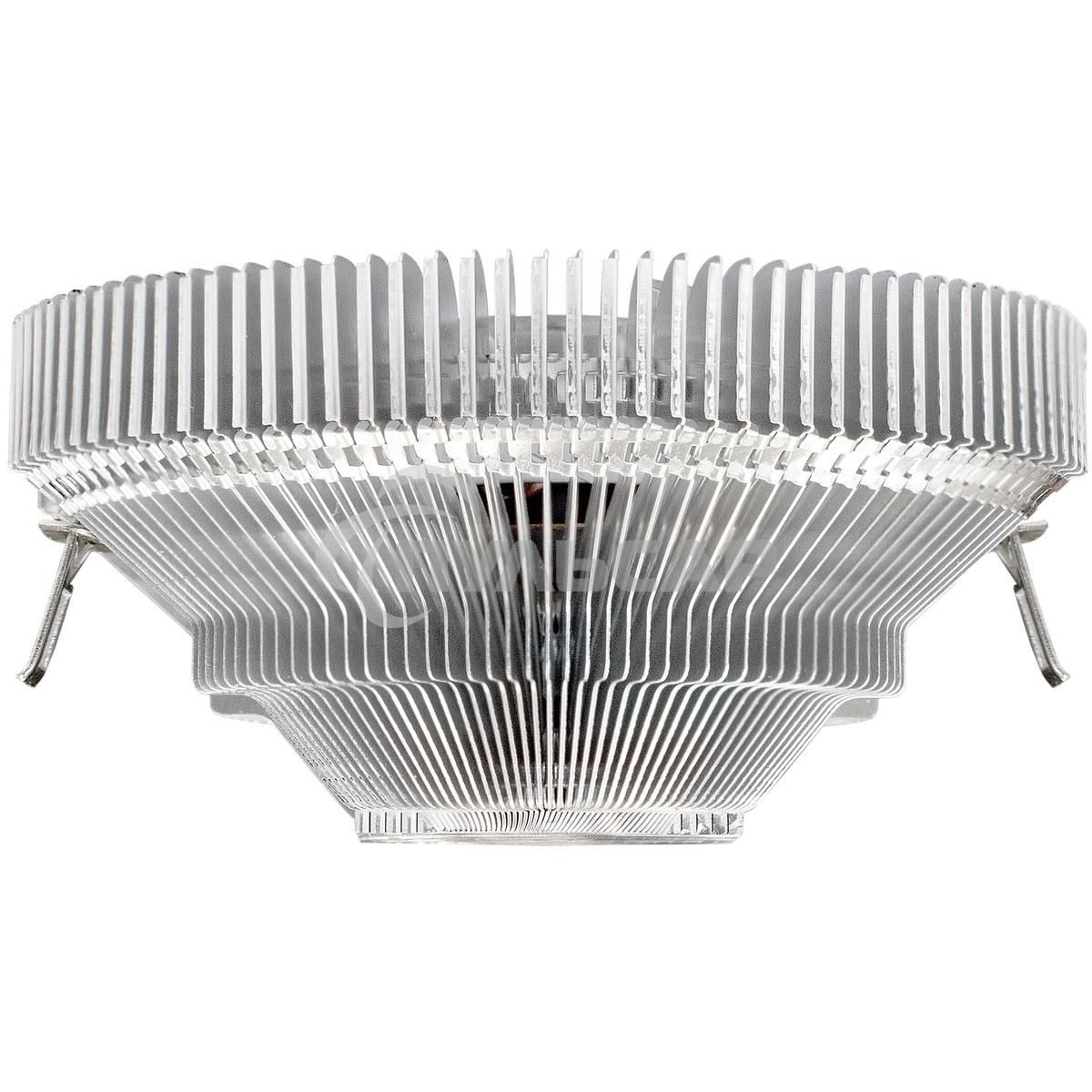 Кулер для процессора ExeGate Wizard EE91-PWM.RED серебристый, 90 мм, алюминий, 2400 об/мин, 24 дБ, 4 pin, 75 Вт, 45 мм