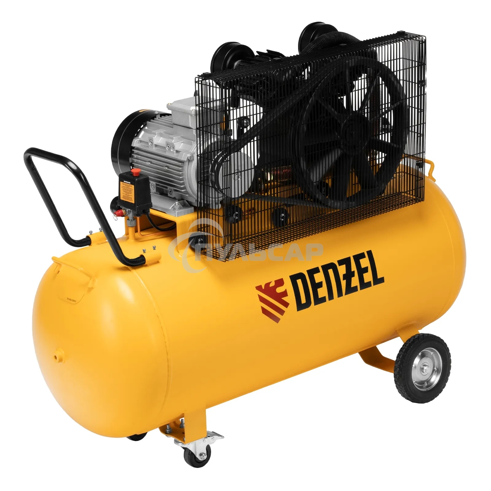 Компрессор воздушный рем. привод BCV 5500-T/270, 5,5 кВт, 270 литров, 850 л/мин Denzel