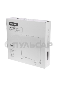 Конвектор Rexant 60-0093, белый, 1000 Вт, 15 м2, механический термостат