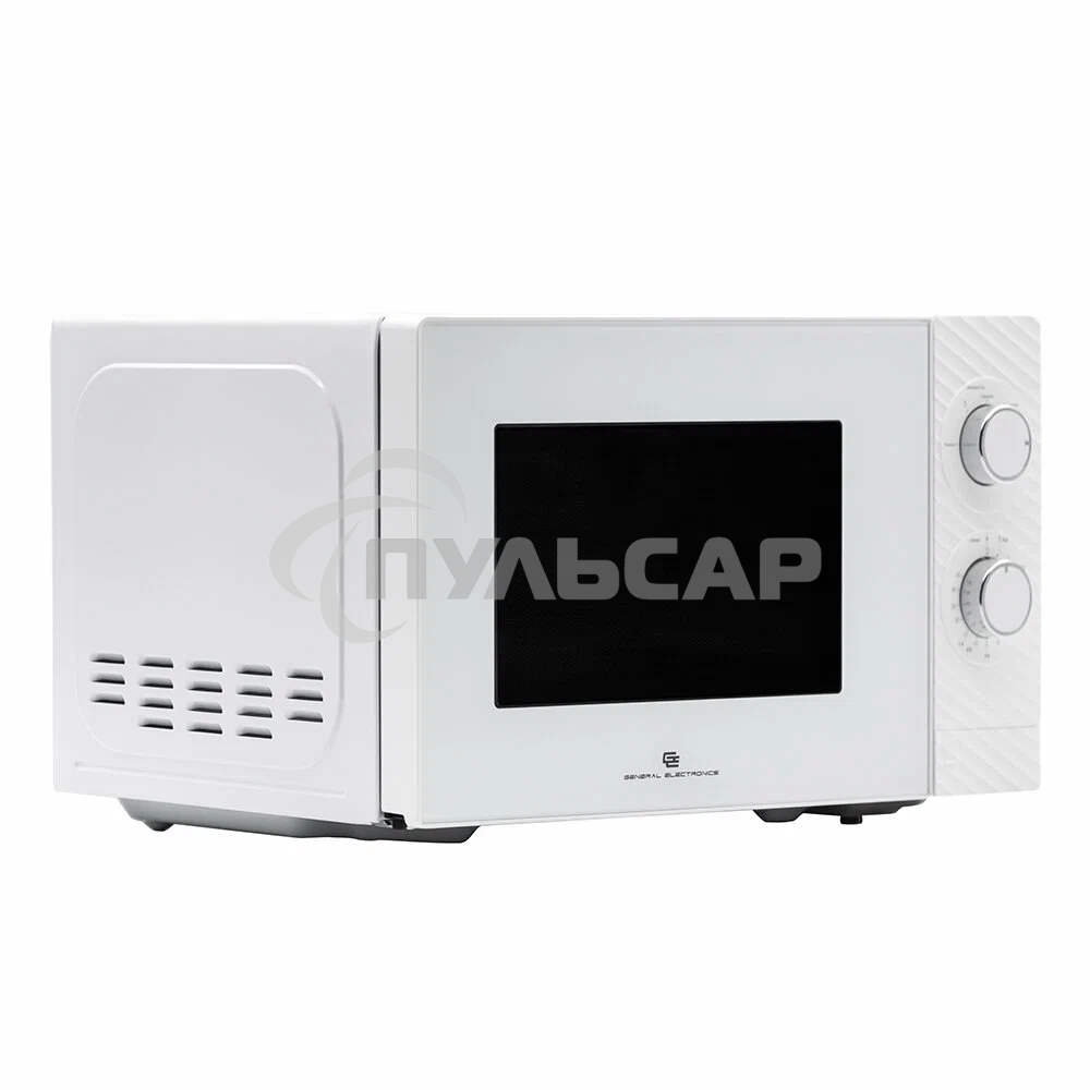 Микроволновая печь General Electronics 20L SOLO белая GE-MS120W 700W
