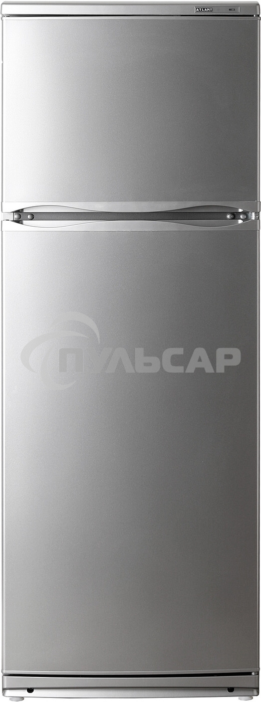 Холодильник Atlant МХМ-2835-08 серебристый двухкамерный 202/70л морозилка сверху