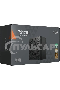Блок питания PCCooler P5-YS1200-G1F черный 1200W 80 PLUS Gold, 135мм, модульный, черный
