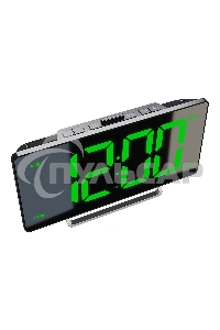 Радиочасы Soundmax SM-1561U(черный с белым)