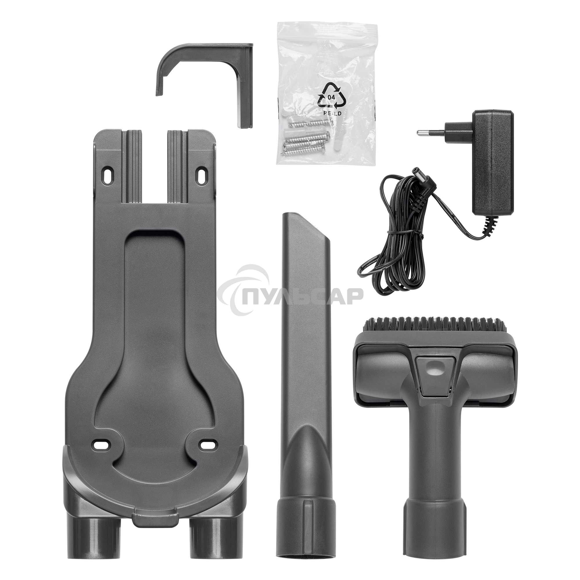 Пылесос вертикальный BBK BV3001 синий/серый, питание от аккумулятора, 150 Вт, уборка сухая, пылесборник 0.8 л, работа от АКБ max 30 мин