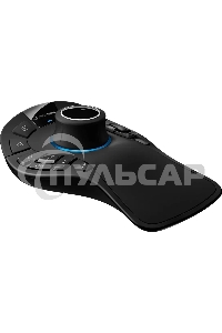 Мышь беспроводная/проводная 3DConnexion SpaceMouse Pro Wireless (3DX-700119) черный, радиоканал, Bluetooth, USB, кнопки - 15