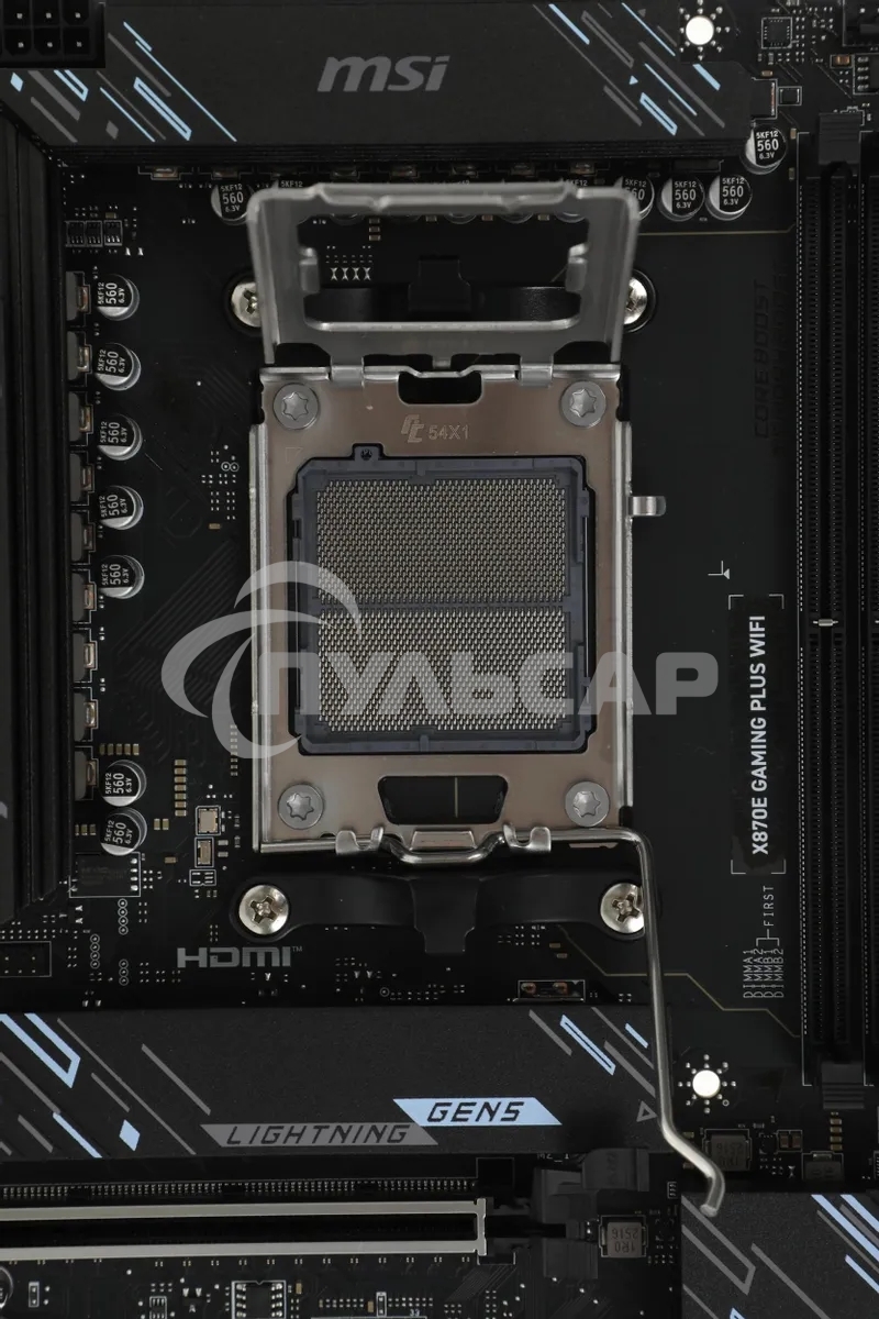 Материнская плата MSI X870E GAMING PLUS WIFI, AM5, AMD X870E, 4xDDR5, 4xSATA, 3xM.2, 1xPCIe 5.0 x16, 1xPCIe 4.0 x4, 2xPCIe 3.0 x1, 1xHDMI, 1xUSB Type-C, 1x5Gb LAN, Wi-Fi 7, Bluetooth 5.4, 2xUSB-C 20Gbps, 1xUSB-C 40Gbps, 2xUSB-A 5Gbps, 2xUSB-A 10Gbps, 4xUS