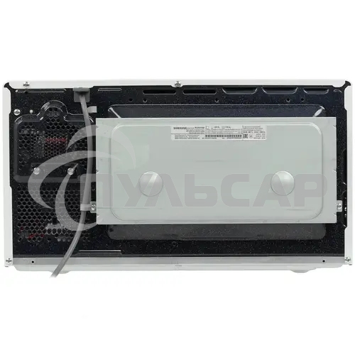 Микроволновая печь Samsung MG23K3515AW/BW, 800Вт, 23л, кнопки, поворотный механизм, белый/черный