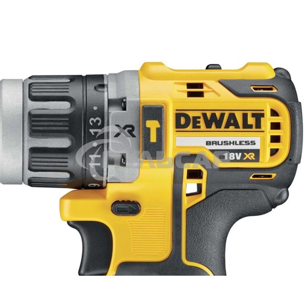 Дрель-шуруповерт DeWalt DCD796D2-QW, Аккумуляторная, 18В, 2 АКБ, Ударная, Кейс