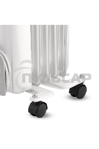 Обогреватель масляный Vitek VT-1707 W (5 секций) белый, 1000 Вт, 10 м2, термостат