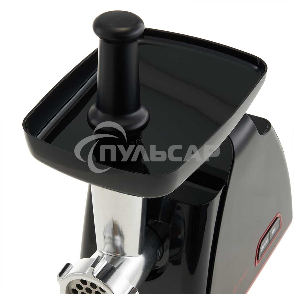 Мясорубка электрическая DELTA DL-6105M черный с красным