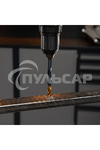 Набор сверл по металлу Denzel 1-10 мм, HSS-Tin, Golden Tip, 19 шт