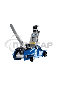 Домкрат ЗУБР 43056-2-Kгидравлический подкатной t35 2т 85-330мм в кейсе профессионал