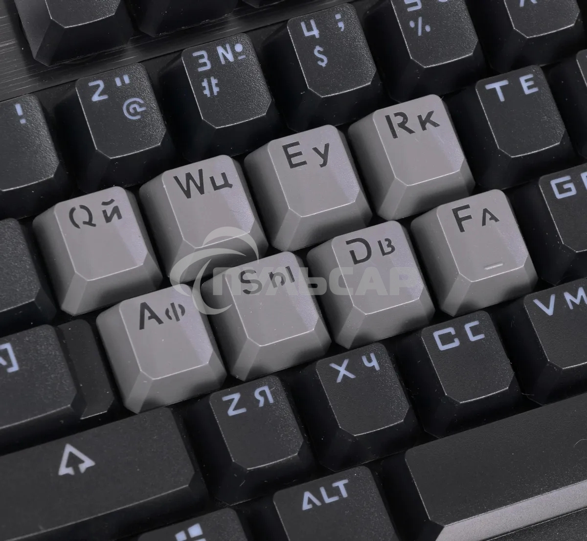 Клавиатура проводная A4Tech Bloody B500N USB серый