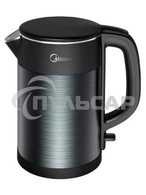 Чайник электрический Midea 1.5л, 2200Вт, черный
