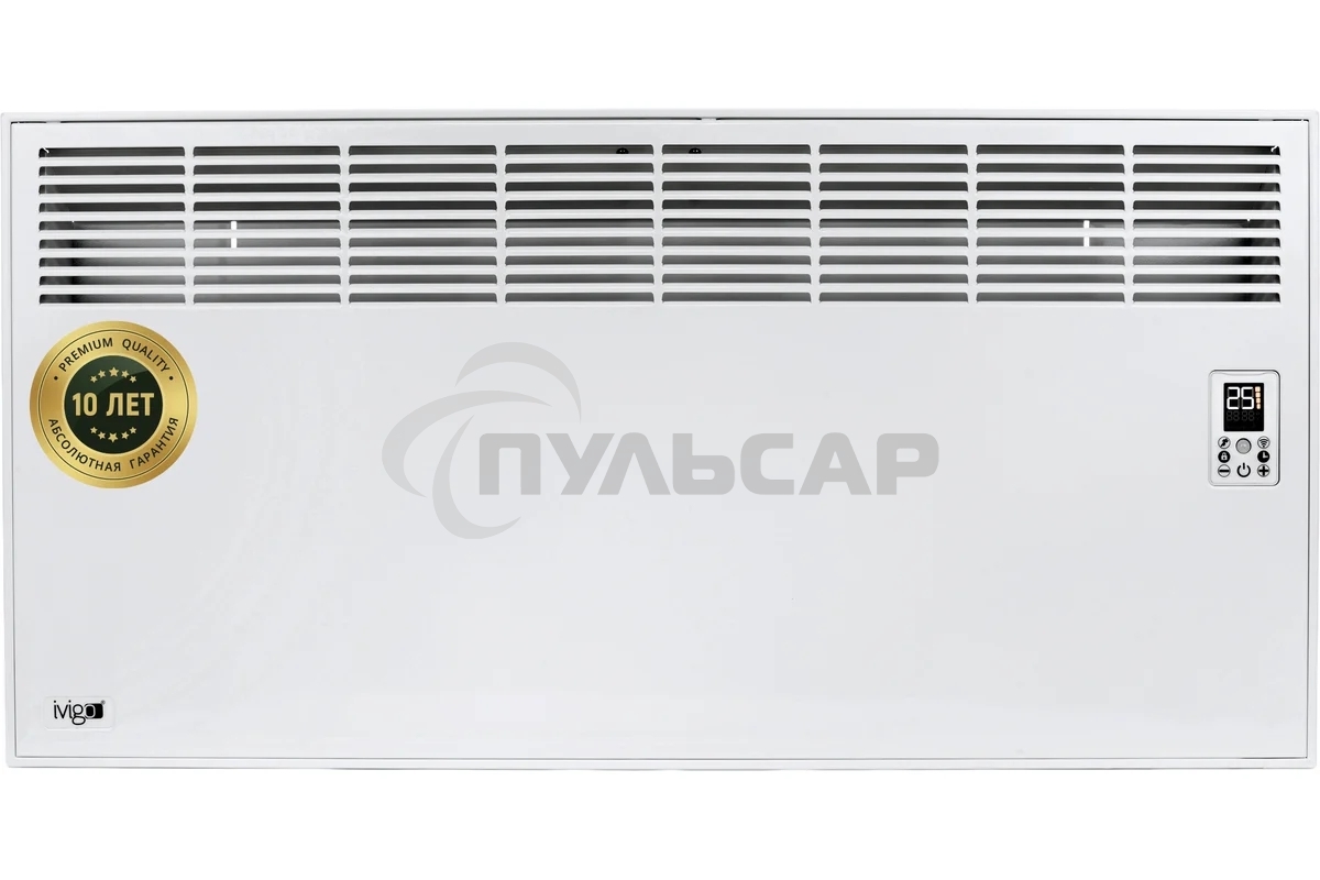 Электрический конвектор iVigo EPK4590P20 2000 Вт белый, WI-FI