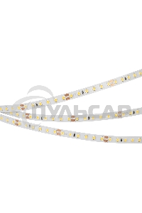 Лента светодиодная RT-A120-8мм 24V Warm3000 (9.6 W/m, IP20, 2835, 5m) (Открытый)