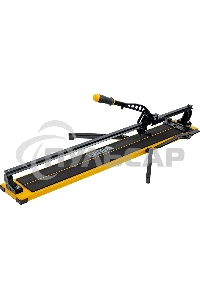 Плиткорез рельсовый 1000х16мм, каретка на подш., стальная станина, усил. рукоятка-пенал Denzel