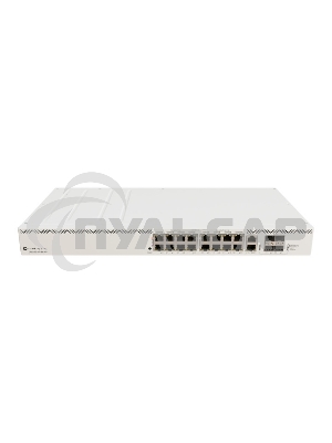 Коммутатор MikroTik CRS320-8P-8B-4S+RM Cloud Router Switch with dual-core 800 MHz CPU, 256 MB RAM, 98DX226S switch chip, 17 x Gigabit Eth ports (8 x 802.3af/at, 8 x 802.3bt PoE-out), 4 x 10G SFP+ ports, RouterOS L5, 1U rackmount enclosure, 600W PSU