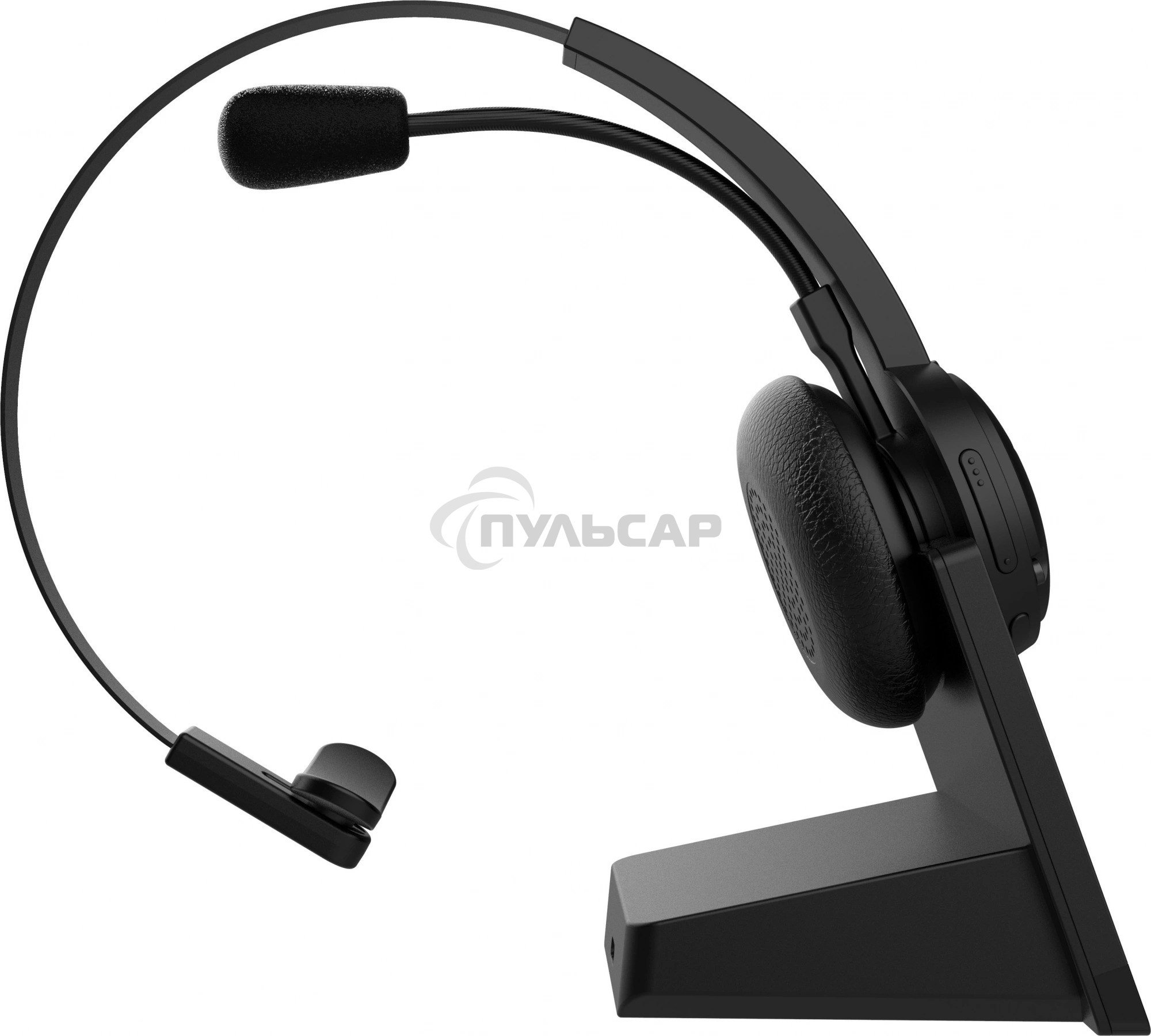 Наушники с микрофоном Оклик HS-L700 черный накладные оголовье