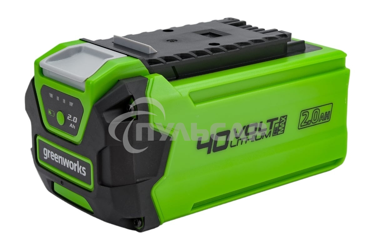 Аккумулятор с USB разъемом GreenWorks G40USB2 для техники 40V, 2 А.ч