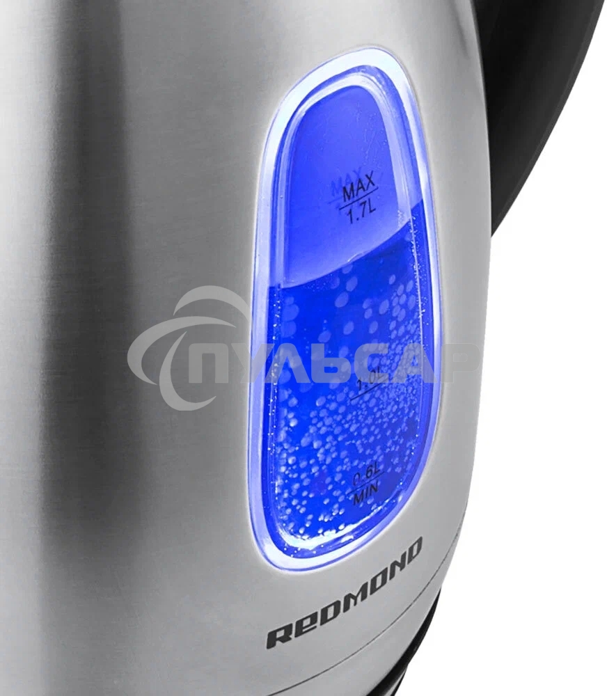 Чайник электрический Redmond RK-M183 1.7л. 2200Вт серебристый (корпус: металл)