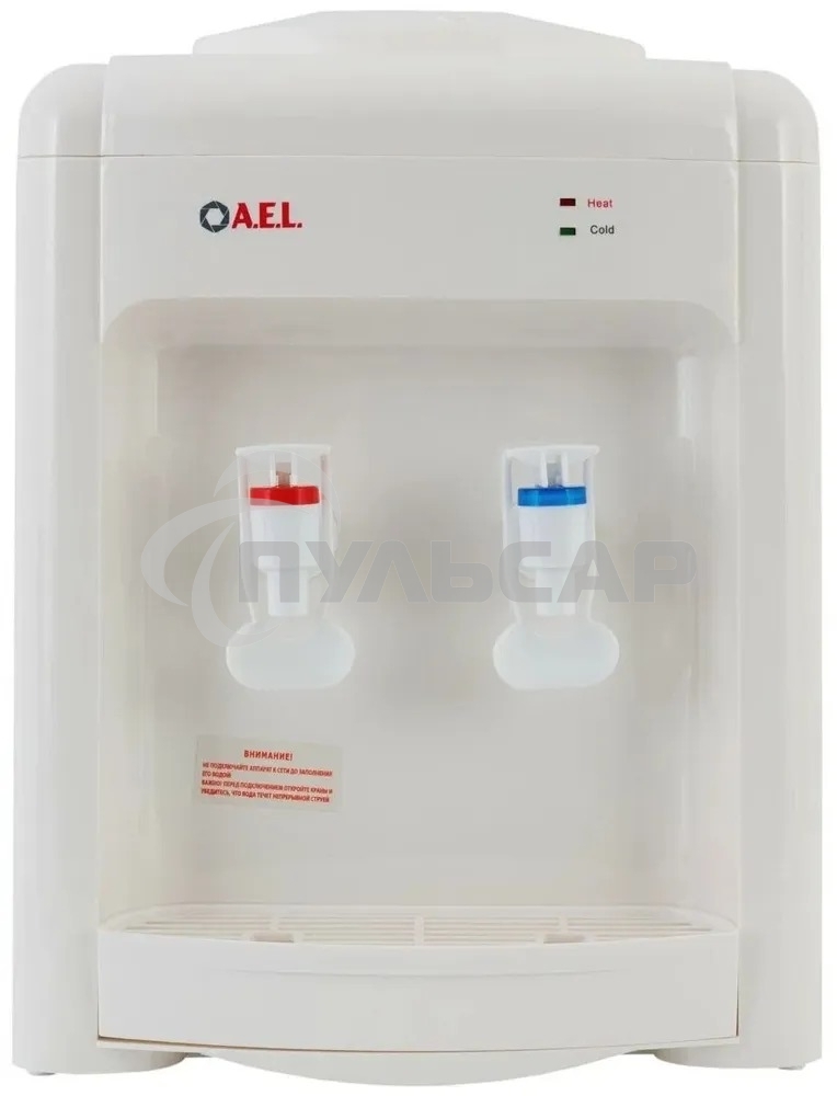 Кулер AEL TD-AEL-340 v.2 настольный электронный белый