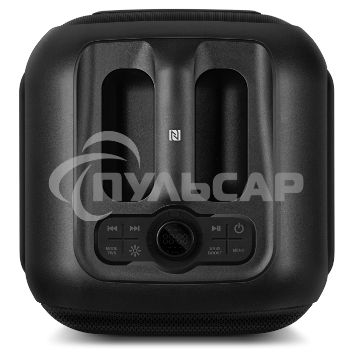 Портативная колонка Sven PS-880, черный, 1.0, 110 Вт (RMS), Bluetooth, FM, USB, microSD, LED-дисплей, аккумулятор
