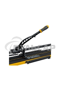 Плиткорез рельсовый 1000х16мм, каретка на подш., стальная станина, усил. рукоятка-пенал Denzel