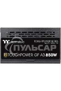 Блок питания Thermaltake Toughpower GF A3 PS-TPD-0850FNFAGE-H, 850Вт, 80 PLUS Gold, 120мм, модульный, черный