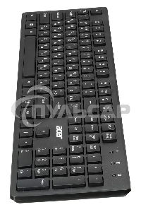 Клавиатура проводная Acer OKW020, USB, черный