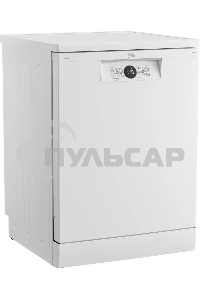 Посудомоечная машина Beko BDFN26422W, белая, 59.8 см, 14 компл., 44 дБ, класс A