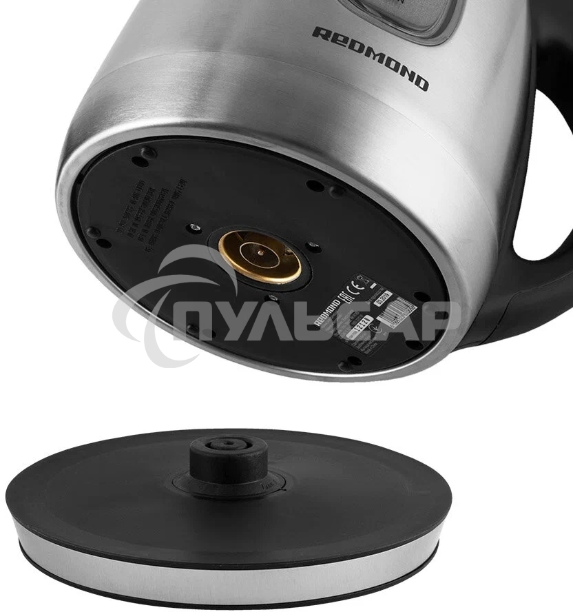 Чайник электрический Redmond RK-M183 1.7л. 2200Вт серебристый (корпус: металл)