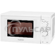 Микроволновая печь SunWind SUN-MW051 белый, 20 л, 700 Вт, переключатели - поворотный механизм