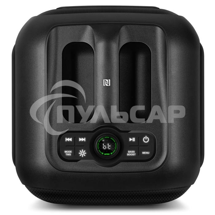 Портативная колонка Sven PS-880, черный, 1.0, 110 Вт (RMS), Bluetooth, FM, USB, microSD, LED-дисплей, аккумулятор