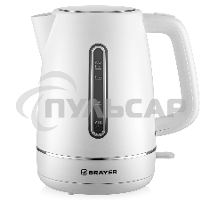 Чайник электрический BRAYER BR6103WH 2200Вт, 1.7л, белый
