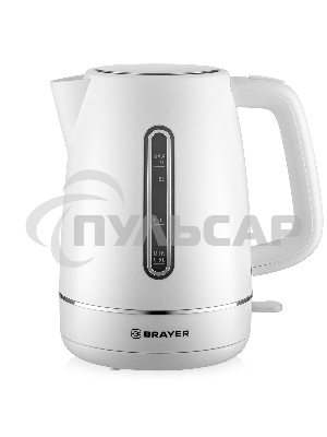 Чайник электрический BRAYER BR6103WH 2200Вт, 1.7л, белый